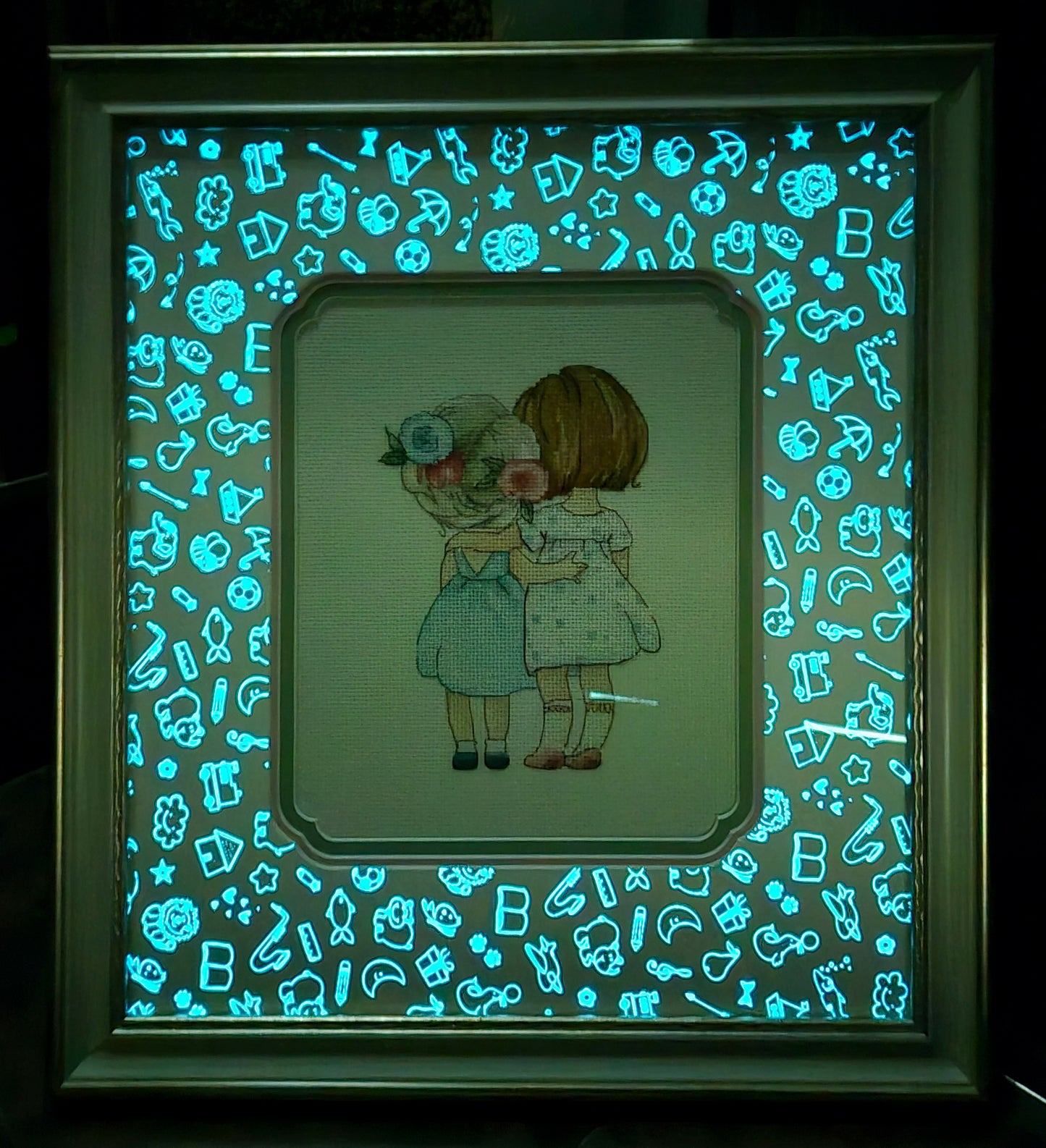 Broderie manuală Prietenie