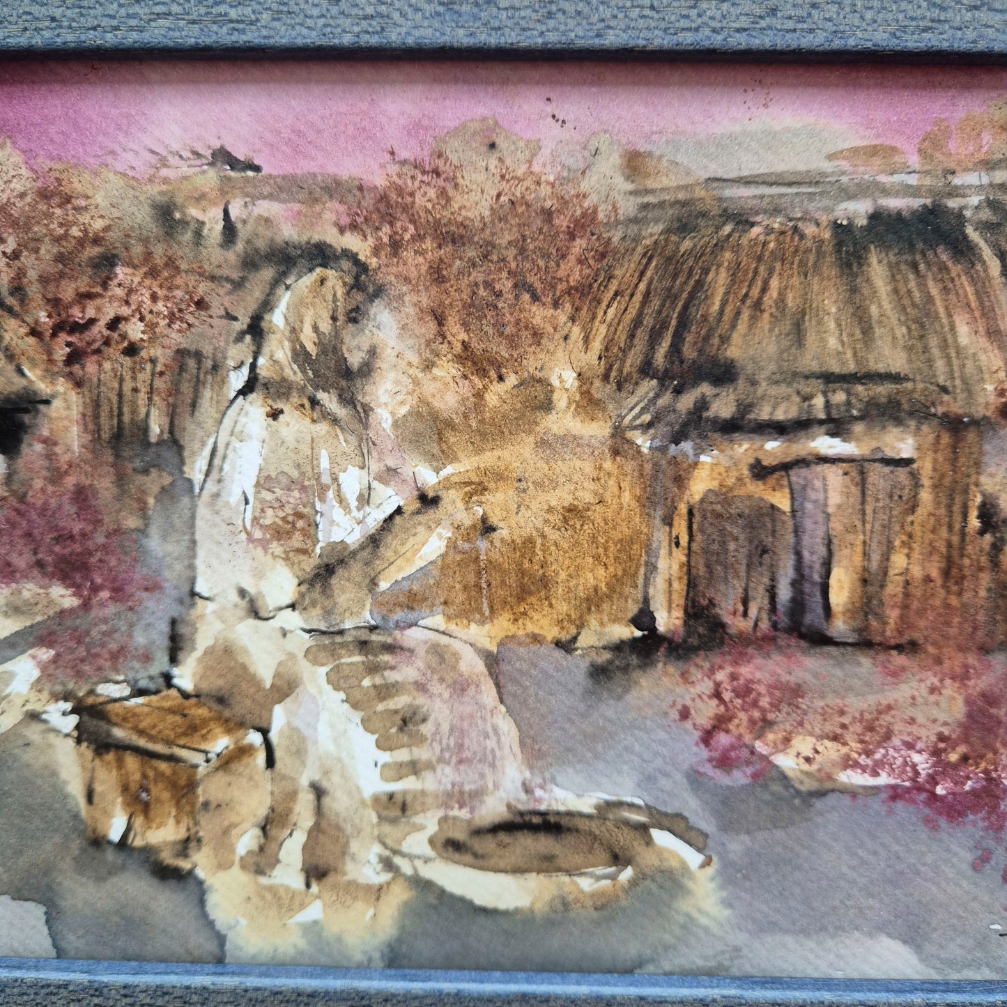 Vasile Botnaru, Pictură în vin