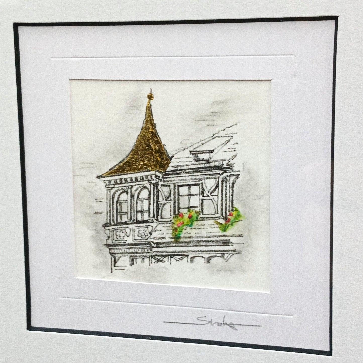 Pictură ”Detaliu arhitectural”