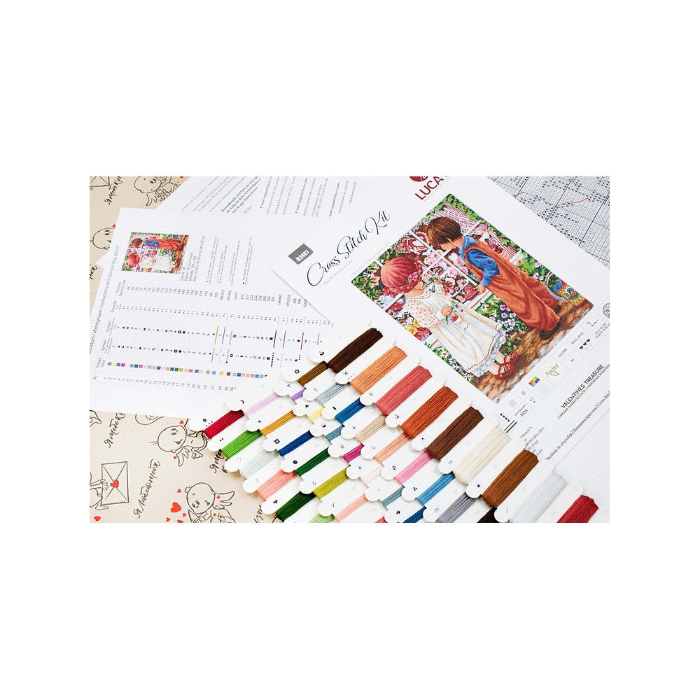 Set broderie Comoara îndrăgostiților