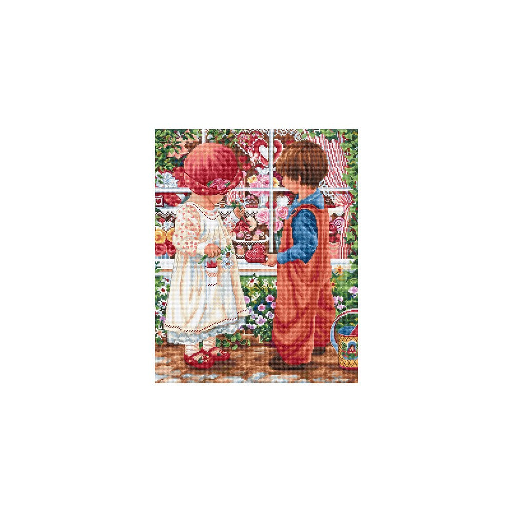 Set broderie Comoara îndrăgostiților
