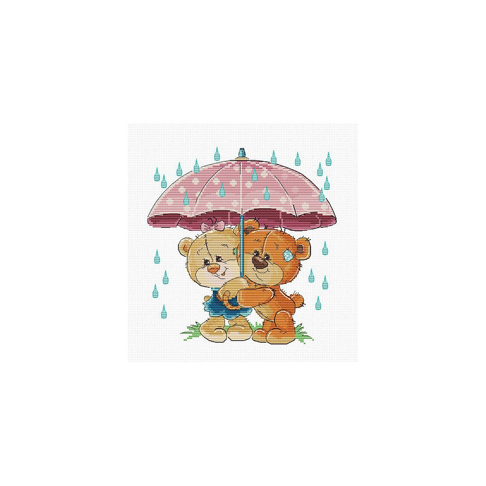 Set broderie Sub umbrelă